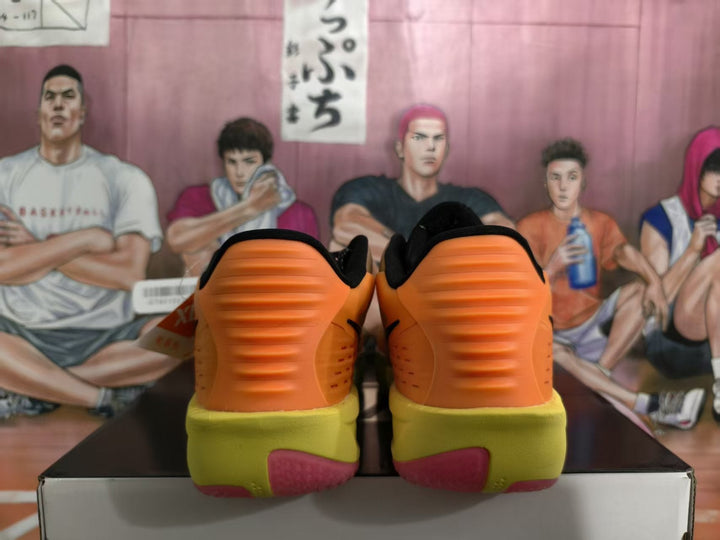 Nike ZoomX Basketball Sneakers Orange Yellow