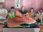 Nike Basketball Shoes in Pink and Lime Green