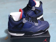 Jordan 4 Retro Winter Loyal Blue Sneakers