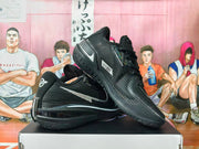 Nike GT Basketball Sneakers, Black and Silver