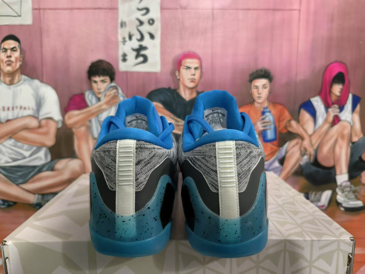 Nike Basketball Sneakers Gray Blue