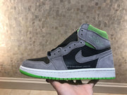 Jordan 1 High Grey Green Sneakers 555088-070