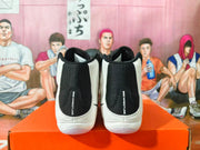 Nike Wrestling Shoes Black and White High-Top