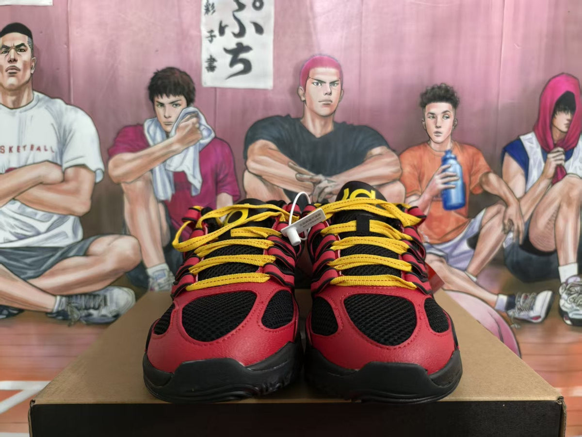 Nike Red and Black Sneakers