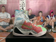 Nike Rainbow Mismatched Basketball Sneakers
