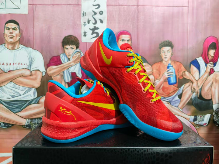Nike Year of the Horse Basketball Sneakers Red Blue