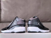 Jordan 19 Black and White High-Top Sneakers
