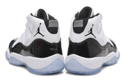 Jordan Air Jordan 11 High Sneakers White Black 378038-107