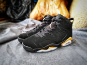 Jordan Air Jordan 6 Black Gold High-Top Sneakers