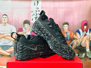 Nike Black Basketball Shoes with Textured Sole