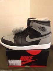 Jordan 1 High Black Grey Sneakers
