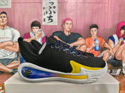 Black and Blue Basketball Sneakers