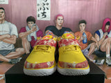 Nike LeBron Basketball Shoes in Yellow Floral Print