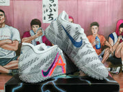 Nike LeBron 20 Basketball Shoes in Grey, White and Orange
