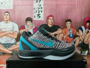 Nike Kobe Basketball Sneakers Black Turquoise Red 3D Hollywood