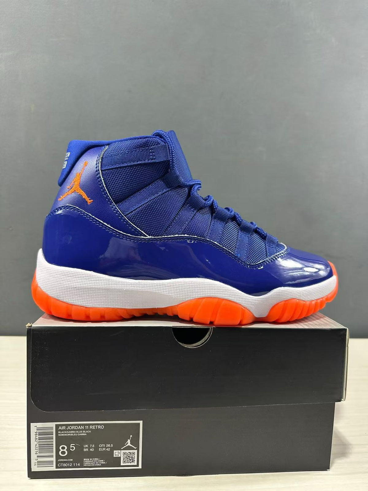 Jordan Air Jordan 11 Retro High Sneakers Blue Orange CT8012-114