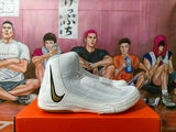 Nike Wrestling Shoes White and Gold