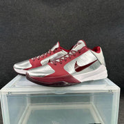 Nike Kobe 5 Protro Basketball Shoes Burgundy Silver