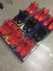 Jordan 4 Red Patent Leather Sneakers 719864 600