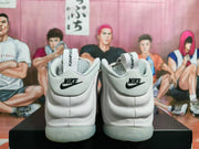 Nike Air Foamposite One White Basketball Sneakers
