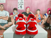 Nike Basketball Sneakers Red and White