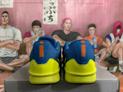 Nike Basketball Shoes Blue, Black and Volt