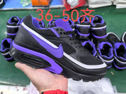Nike Air Max BW Black and Purple Sneakers