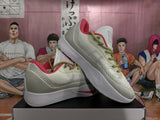 Nike Basketball Sneakers White and Lemon