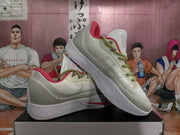 Nike Basketball Sneakers White and Lemon