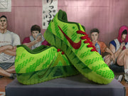 Nike Fluorescent Green Basketball Sneakers