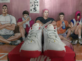 Nike White and Red Sneakers
