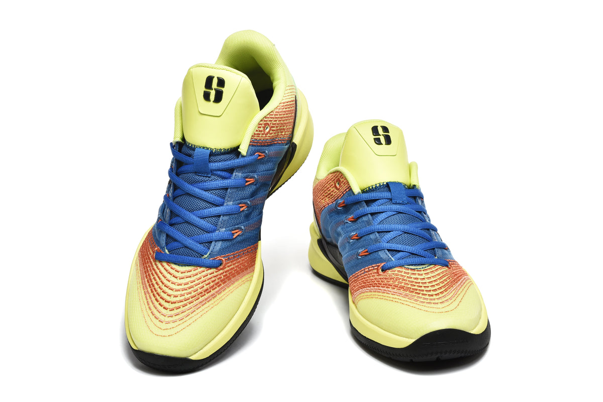 Nike Kobe 5 Protro Basketball Shoes, Yellow Blue Orange