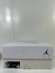 Jordan Air Jordan 4 Vivid Sulfur Sneakers White Yellow Black