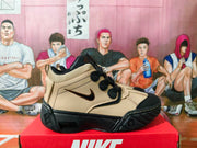 Nike Air Bo Turf Sneakers Khaki and Black