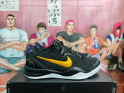 Nike Black Gold Basketball Sneakers