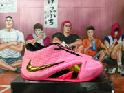 Nike Pink Gold Basketball Sneakers