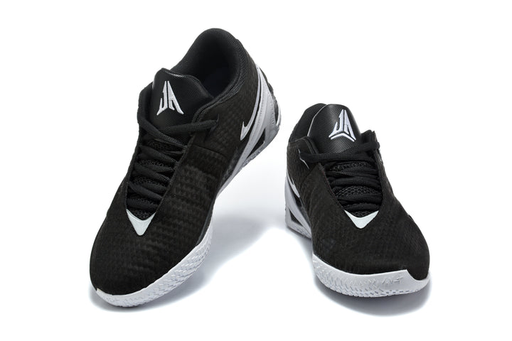 Nike Ja Morant 4 Basketball Shoes Black Silver 519-5