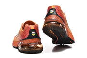Nike Air Max Orange Running-Style Sneakers