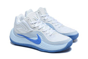 Nike 998 White and Blue Sneakers