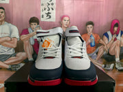 Nike High-Top Sneakers White Blue Red