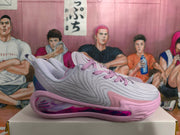 Pink Flow Basketball Sneakers