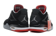Jordan Air Jordan 4 Retro Black Red Sneakers