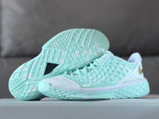Nike Kobe 3 Low Basketball Shoes Mint White Gold