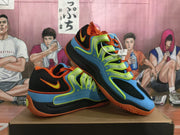 Nike Air Max Uptempo 95 Blue Green Orange Sneakers