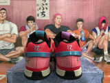 Nike Red Basketball-Inspired Sneakers