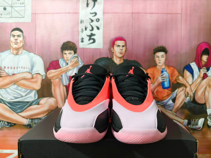 Jordan Luka 2 Basketball Shoes in Coral Pink and Black