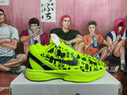 Nike Green and Black Basketball Sneakers