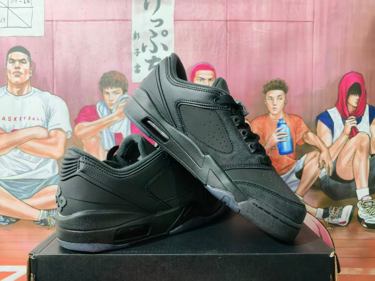Black Low-Top Sneakers