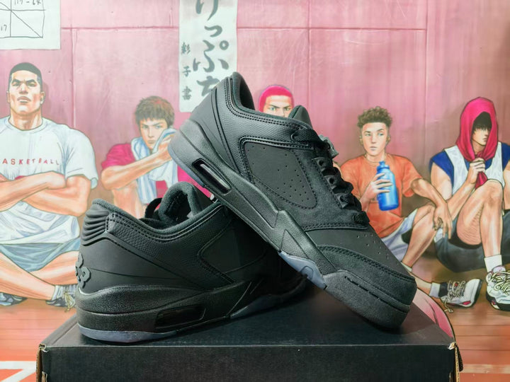 Black Low-Top Sneakers