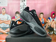 Jordan Black Grey Basketball Sneakers